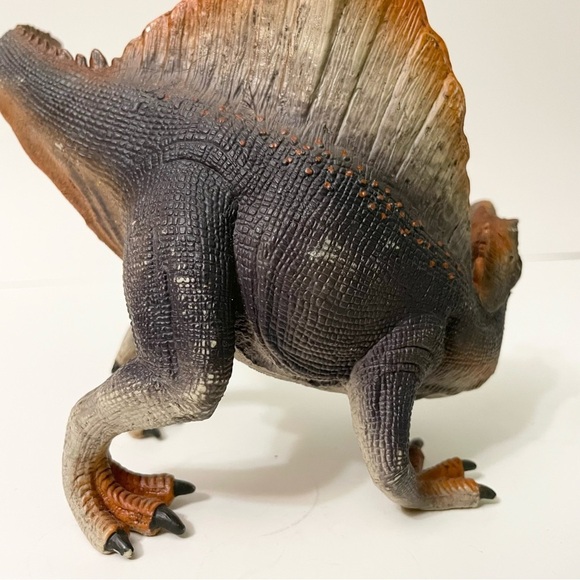 2014 Shleich Spinosaurus Dinosaur Action Figure 'D-73527 Articulated Jaw - Picture 14 of 15